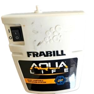 Frabill Aqua Life Portable Aeration System Air Stone Fish Boat Fishing Aquarium